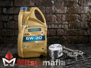 Масло в двигатель FEL 5w30 DL-1 Ravenol для Митсубиси Л200 V 4 литра 4014835723498